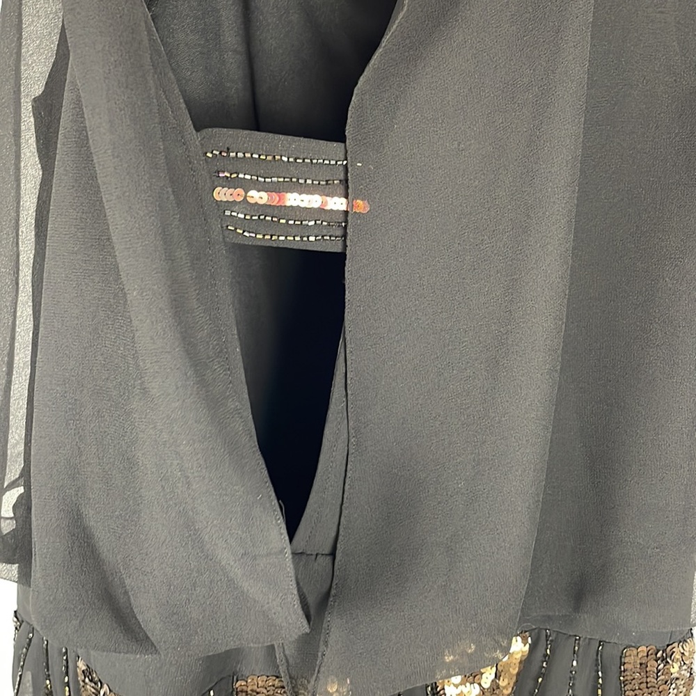 Betsy & Adams Sequin Open Back Fancy Dress Ladies… - image 3